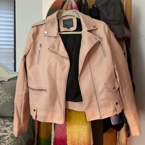 Women’s faux leather jacket